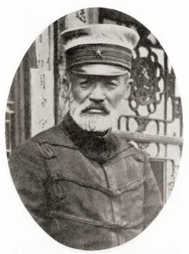 Count Nogi Maresuke, aka Kiten, Count Nogi, 1849 - 1912. Japanese gen Stock Photos