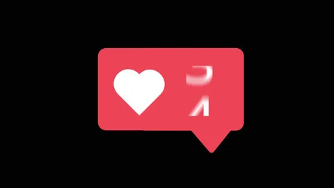 Count social heart Stock Footage 135035332