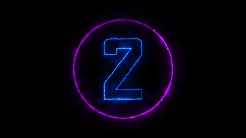 Count up timer sequence. From 1 to 10. Stock Footage 302845323