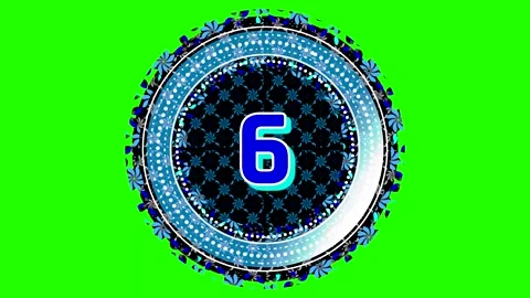 Countdown from 10 to 0 with bright graphics and a fun background for a cele.. Stock-Footage 335127905