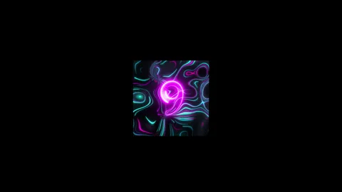 Countdown 10 to 0 of futuristic sci-fi plasma cube box with alpha channel Stock Footage 130733186