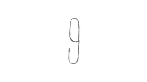 Countdown from 10 to 0 handwritten sketch numbers animation Stock Footage 128382934