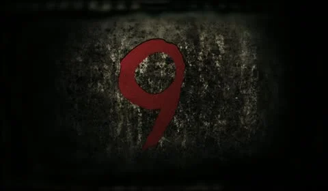 Countdown from 10-1 Stock Footage 11241588