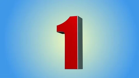 Countdown 10 second timer animation Stock Footage 172057731