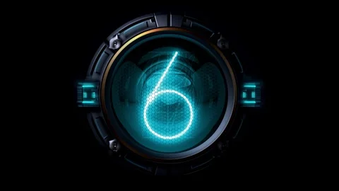 Countdown 10 seconds. Vídeos de archivo 252035387