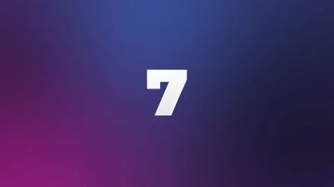 Countdown 10 Seconds V3 Stock Footage 179763078