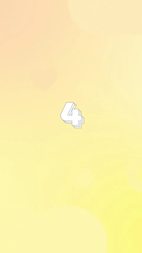 Countdown to 10 with shapes and beautiful gradients Stock Footage 311899065