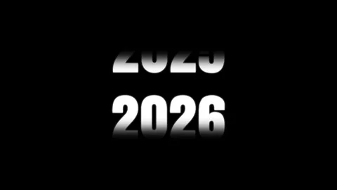 Countdown 2016-2026 Digital Scroll Vidéo 321680388
