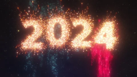 Countdown to 2024 New Year with Stock Video Pond5