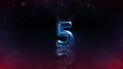 Countdown 2025 happy new year celebrations Explosions fireworks year 2025 4K Stock Footage 293170156