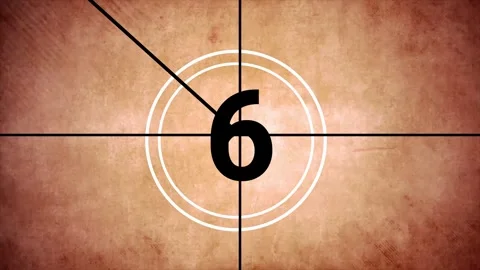 Countdown - 2D Animation Stock Footage 246774553