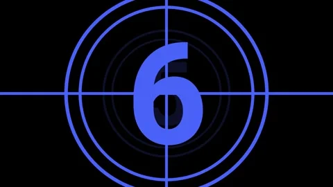 Countdown - 2D Animation Stock Footage 246774562