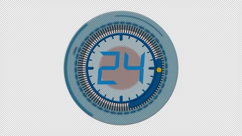 Countdown from 30 sec to 0 Stock Footage 248082979