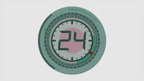 Countdown from 30 sec to 0 Stock Footage 248083739