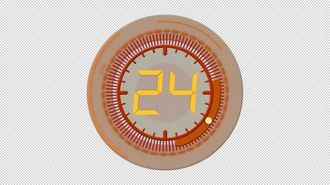 Countdown from 30 sec to 0 Stock Footage 248085276