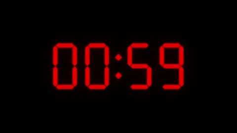 Countdown 4K Stock Footage 150342808
