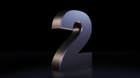 Countdown from 5 to 1 Stock Footage 82193602