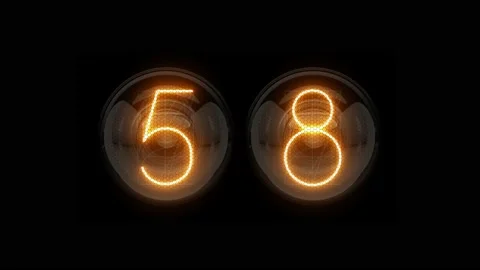 Countdown 60 seconds. Countdown 1 minute 스톡 동영상 137468049