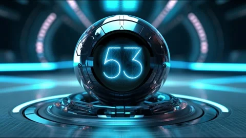 Countdown 60 seconds. Countdown 1 minute. Vídeos de archivo 252045781