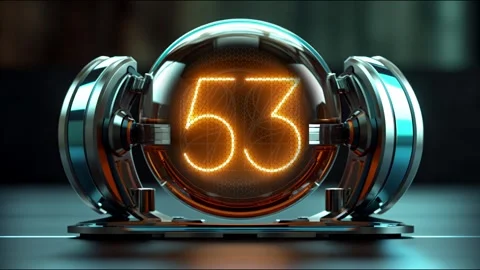 Countdown 60 seconds. Countdown 1 minute. Vídeos de archivo 252045782