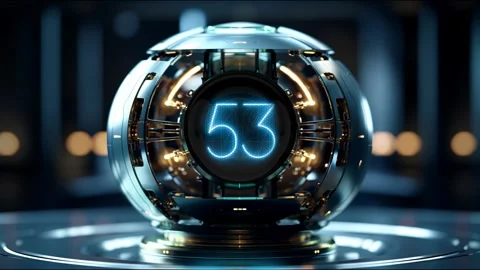 Countdown 60 seconds. Countdown 1 minute. Vídeos de archivo 252045796