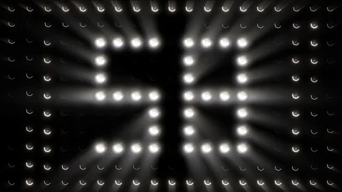 Countdown 60 seconds Stock Footage 81829957