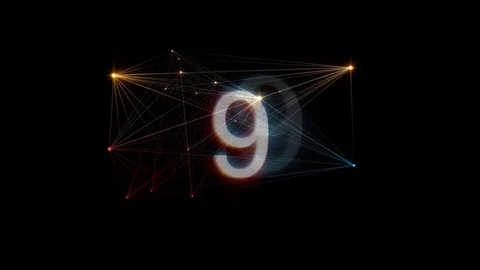 CountDown with Alpha Channel 動画素材 84695945