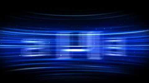 Countdown and Abstract Blue Background  Stock Footage 2001211