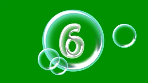 Countdown animation in 10 seconds on green screen background 스톡 동영상 289325328