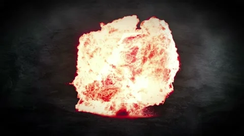 Countdown animation 5 to 0 explosion fire burning ice cold frozen the number Видео 60665490