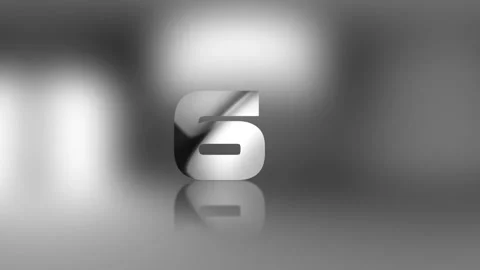 Countdown animation and motion graphics ten to zero Stock Footage 284961922