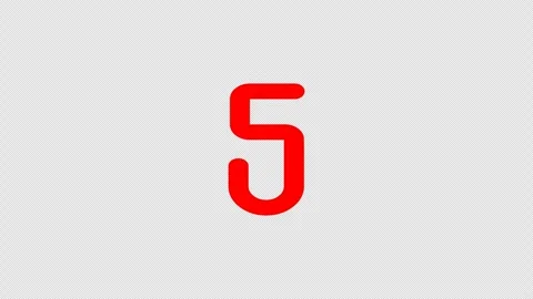 Countdown Animation, Countdown 10 second timer animation background, Transparent Stock Footage 296732708