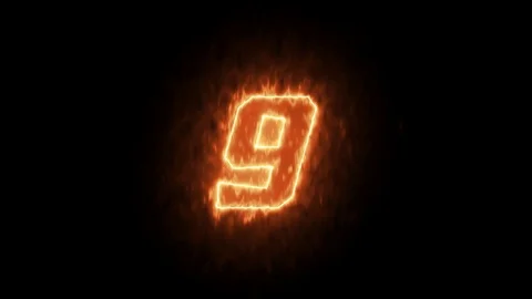 Countdown animation Stock Footage 103555206