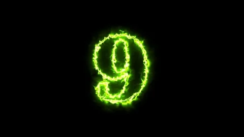 Countdown animation Stock Footage 103555216