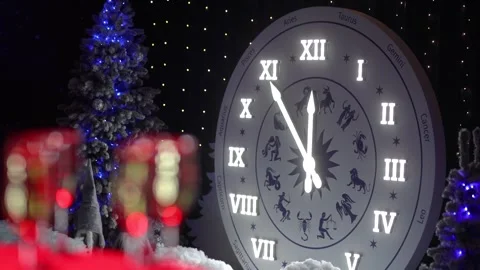 Countdown to the Celebration Stock Footage 318420799