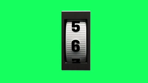 Countdown clock. Counter timer clocks co... | Stock Video | Pond5