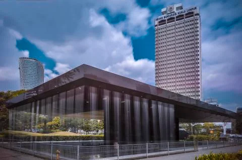 Countdown Clock Kuala Lumpur Foto stock