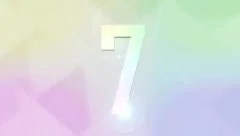 Countdown Color Stock After Effects