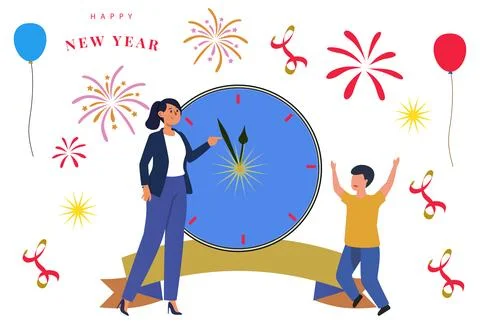 Countdown Concept Illustration Stock Illustration