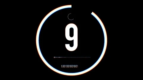 Countdown counter Stock Footage 55314209