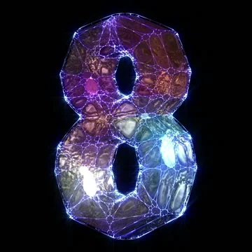 Countdown Crystal Stock Footage 41512970