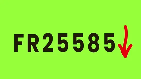 Countdown with decreasing numbers on lime green background features fast mo.. Stock Footage 325763369