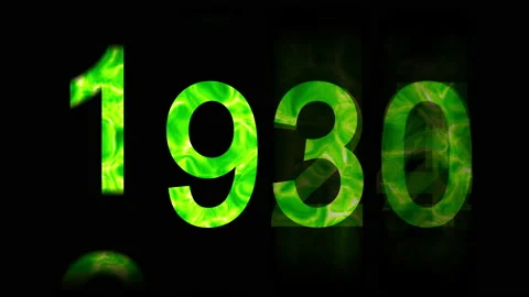 Countdown on a digital scoreboard 3D Animation Видео 197571643