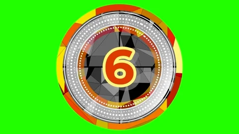 Countdown to event starting in seconds with colorful design and bright back.. Stock Footage 334932171