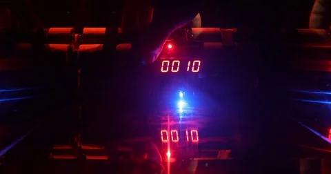 Countdown Explosive Tnt Bomb With Digital Timer 스톡 동영상 84130052