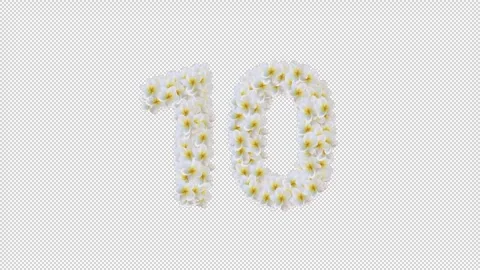 Countdown Extravaganza: Animated Timer for Spectacular Events Stock Footage 260573413