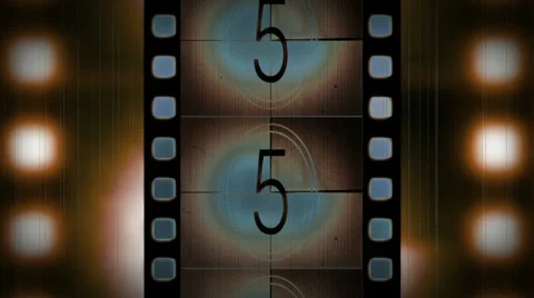 Countdown Film Stock Footage