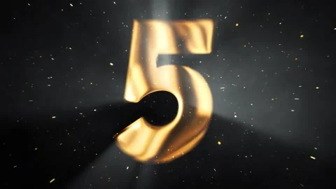 Countdown with fireworks for the new year Stock Footage 166017911