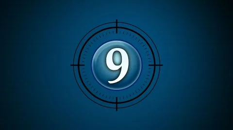Countdown Stock Footage 235233