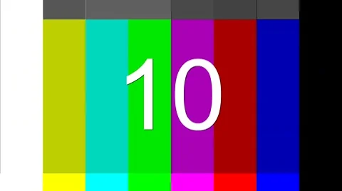 Countdown Stock Footage 10591079